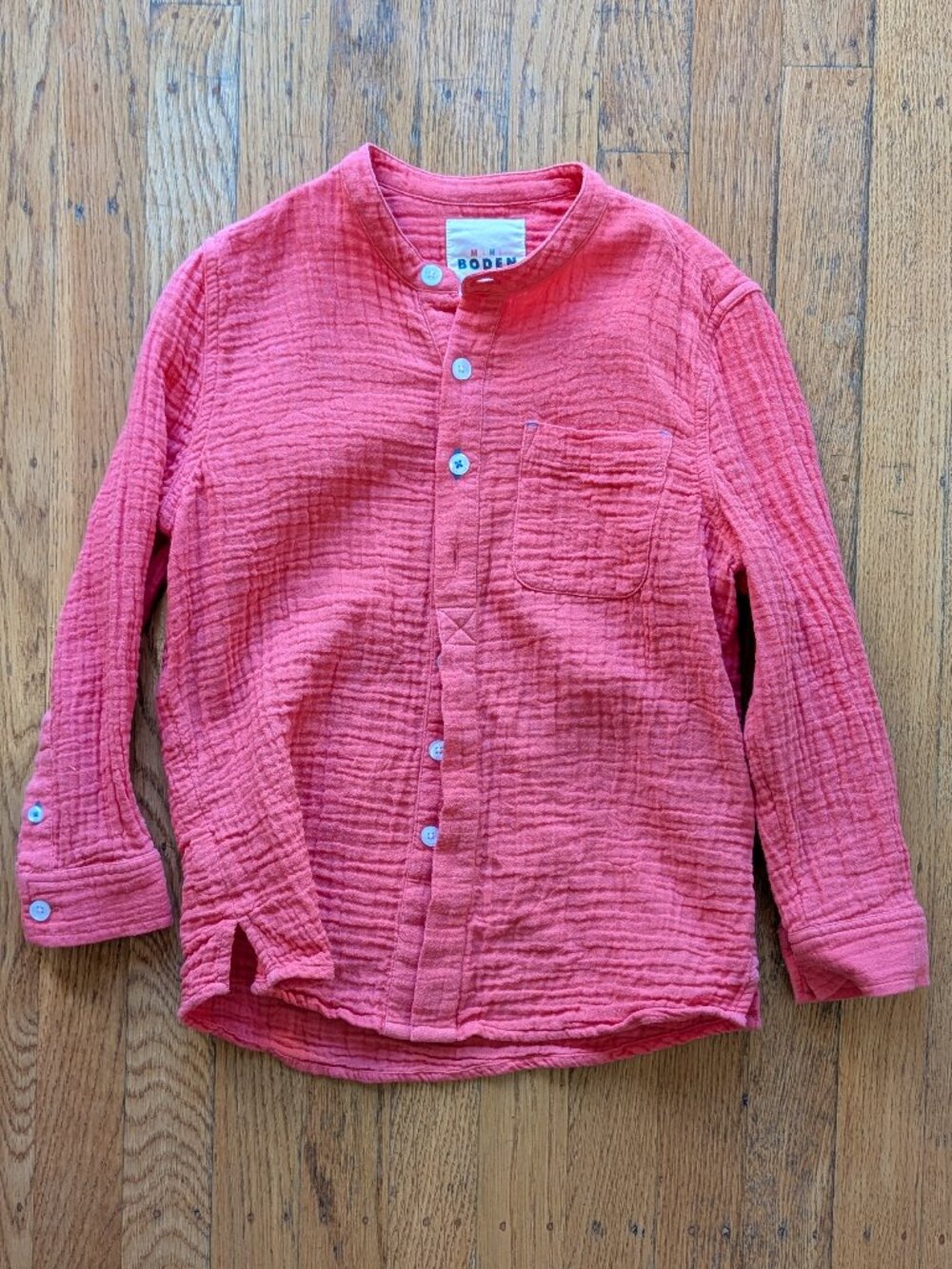 Mini Boden Grandad Shirt